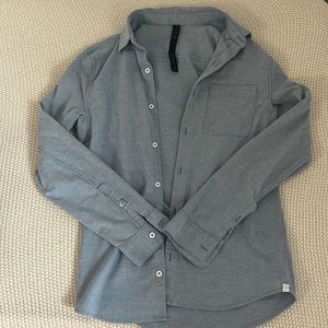 Lululemon unisex button up long sleeve